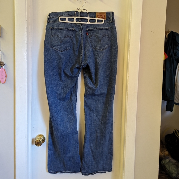 Levi Straus Blue Jeans Curvy Bootcut POCKETS - Picture 5 of 6
